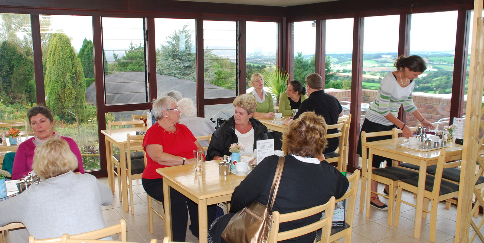 The Plant World cafe from outside